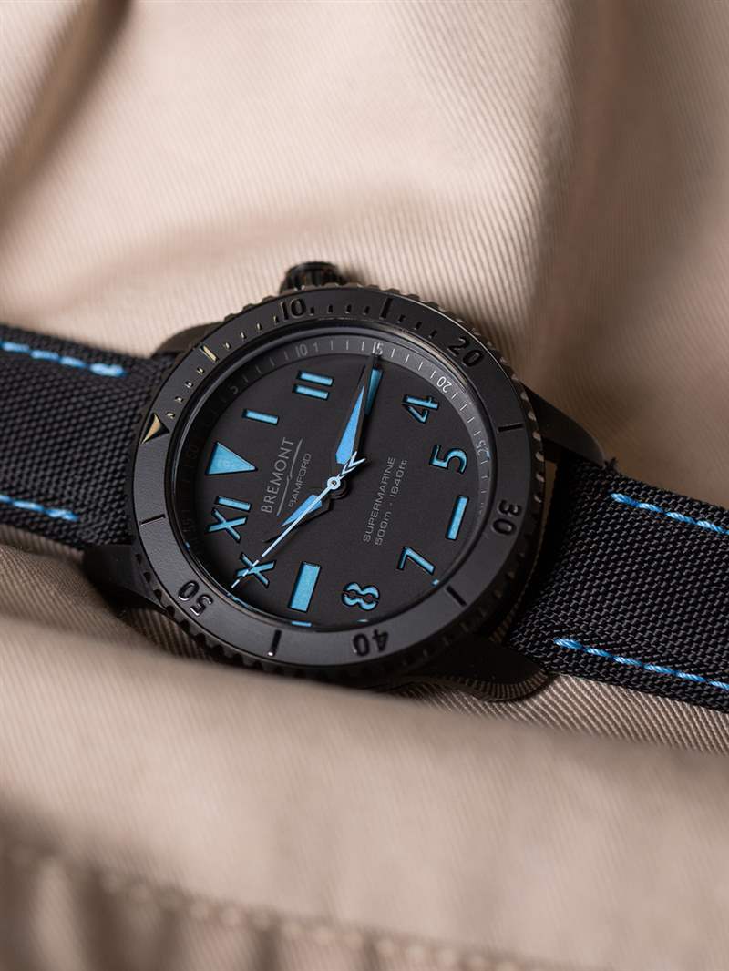 Bremont S500 Bamford特別版中的英國合作伙伴關(guān)系-復(fù)刻表