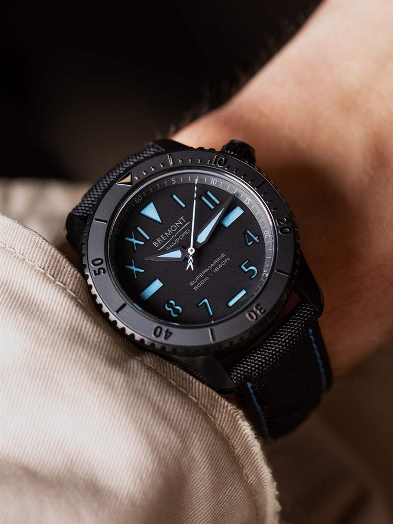 Bremont S500 Bamford特別版中的英國合作伙伴關(guān)系-復(fù)刻表