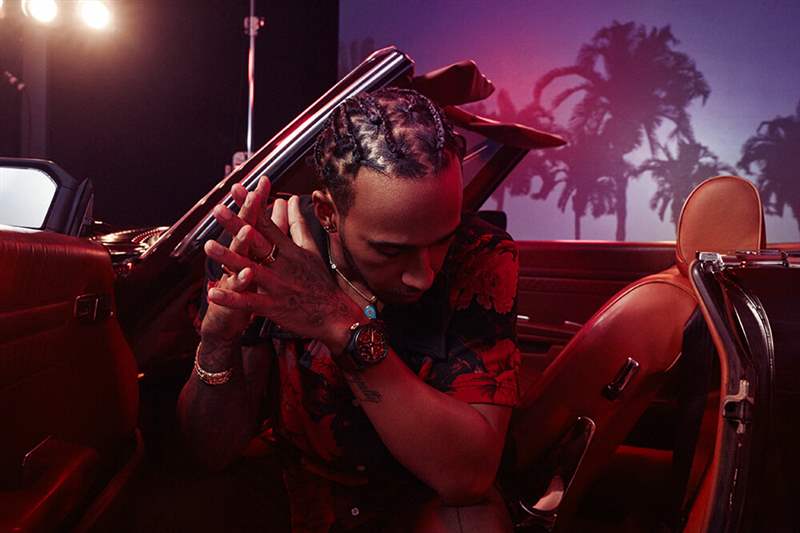 萬國大飛IW503002萬年歷版“Lewis Hamilton”腕表-復(fù)刻表