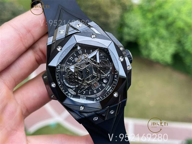 RS廠宇舶恒寶big bang刺青二代陶瓷復刻表做工評測-復刻表