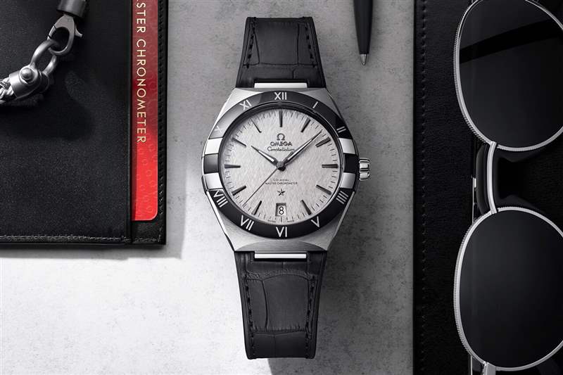 歐米茄星座系列41毫米藍(lán)色玫金紳士版-復(fù)刻表