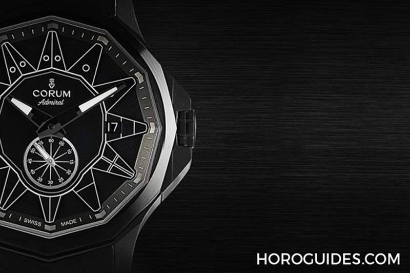 黑潮涌現，五色齊發｜Corum Admiral 42 Automatic Full Black-復刻表