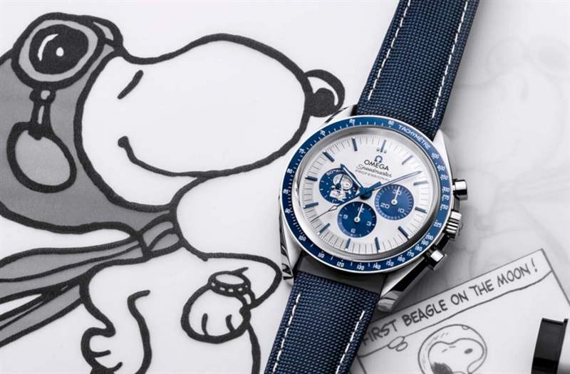 Omega Speedmaster Silver Snoopy Award 50周年腕表！ 第三代Snoopy版絕對是Speedmaster迷務必入手之一枚！