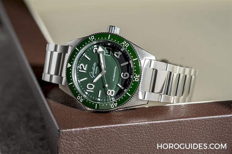 值得你認識的德系血統綠水鬼｜格拉蘇蒂原創SeaQ潛水表蘆葦綠新色-復刻表