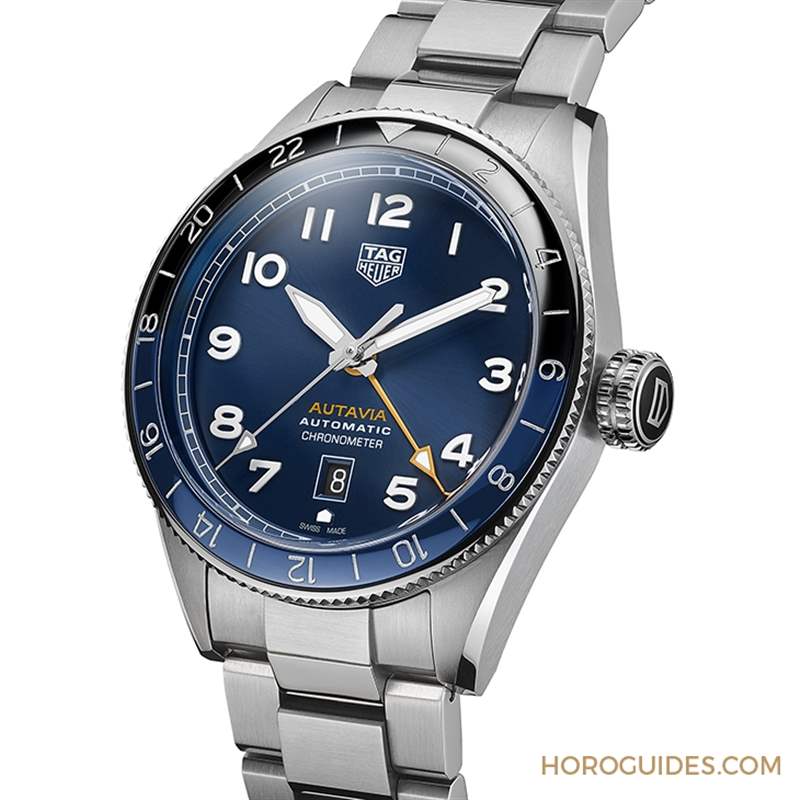 泰格豪雅慶祝Autavia 60周年！Autavia系列首款飛返計時腕表與三針GMT雙時區(qū)腕表-復(fù)刻表