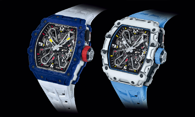 蝶形自動盤，自由切換上鏈模式！RICHARD MILLE RM 35-03 Rafael Nadal自動上鏈腕表-復刻表