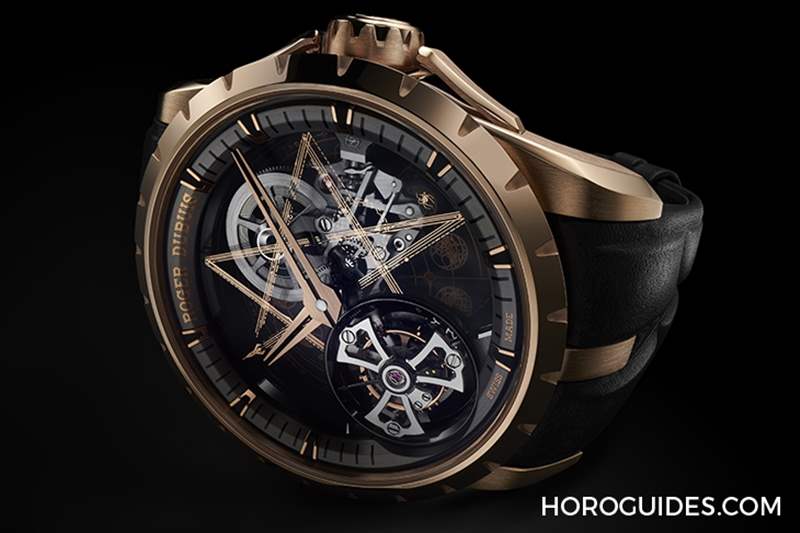 有請紋身大師！Roger Dubuis Excalibur Monotourbillon王者系列單陀飛輪腕表Dr. Woo特別版-復刻表