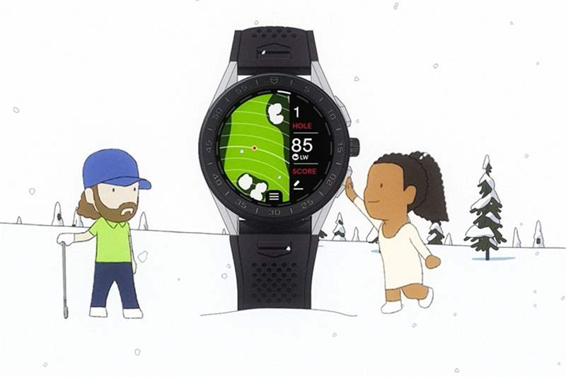 泰格豪雅眾代言人Q萌現身，為圣誕節挑表選禮獻計！-復刻表