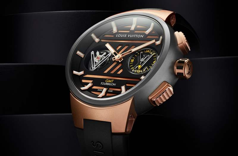 Louis Vuitton Tambour Curve GMT Flying Tourbillon｜注入現(xiàn)代風(fēng)格的對(duì)稱美學(xué)-復(fù)刻表