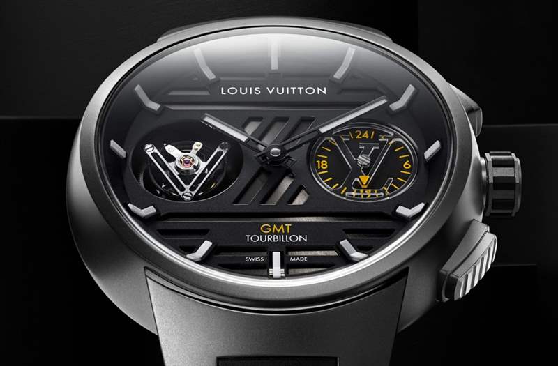 Louis Vuitton Tambour Curve GMT Flying Tourbillon｜注入現(xiàn)代風(fēng)格的對(duì)稱美學(xué)-復(fù)刻表