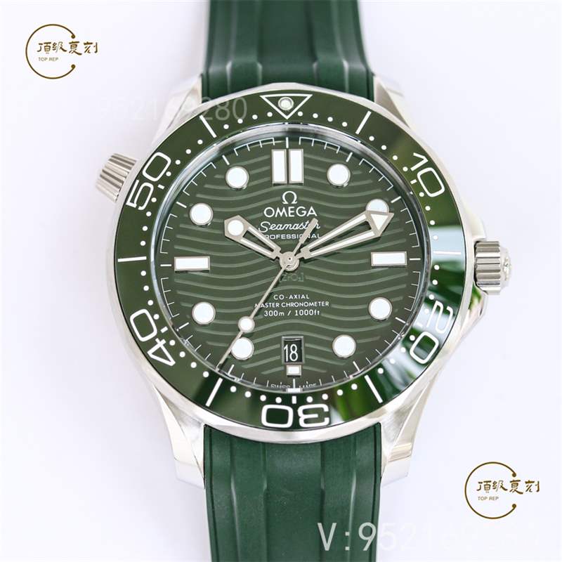 OR廠歐米茄海馬300綠盤復刻表新品上市,做工值得入手嗎-復刻表