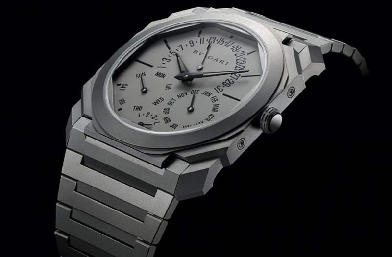 BVLGARI Octo Finissimo 2021年帶來超薄萬年歷與安藤忠雄聯(lián)乘！極繁與極簡的一體兩面-復刻表