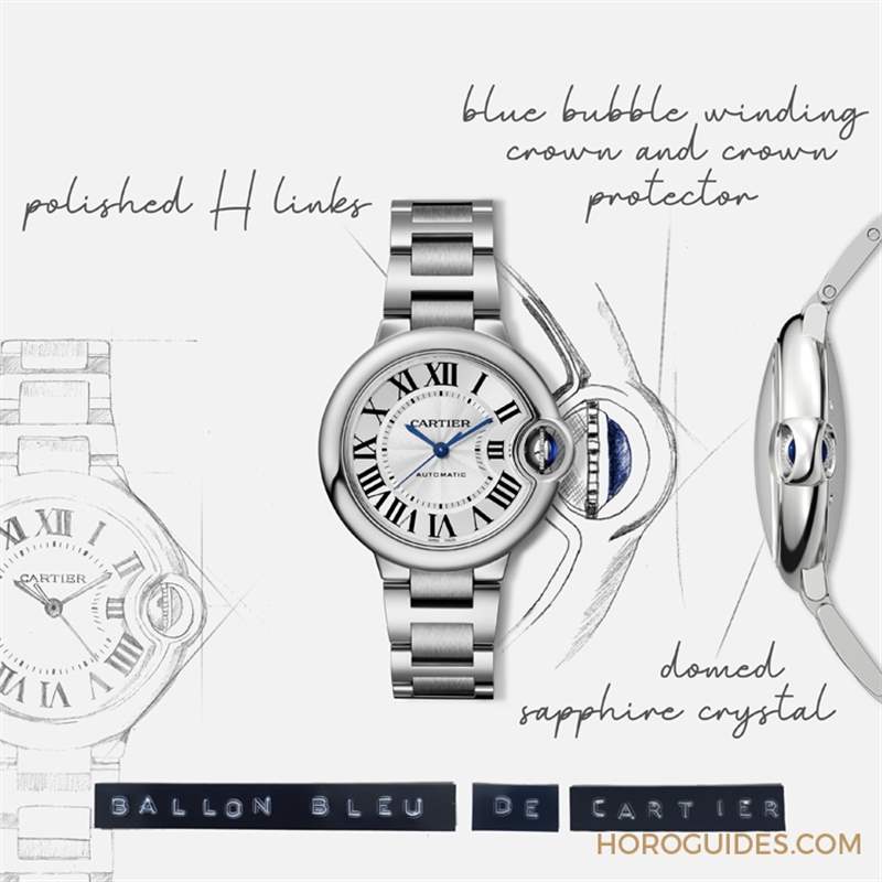 這優(yōu)雅的代名詞，其實藏著與眾不同的前衛(wèi)基因｜Ballon Bleu de Cartier腕表-復刻表