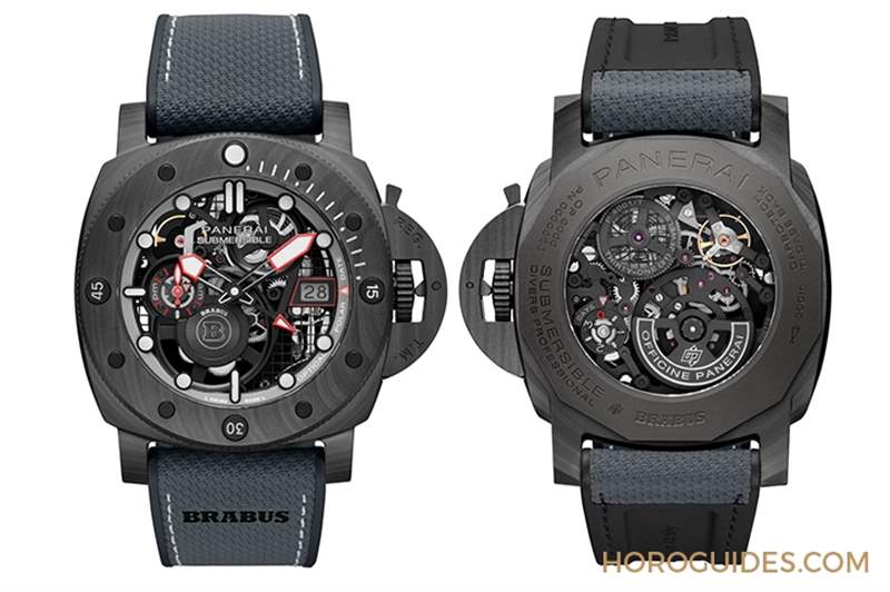 沛納海X 德國改裝品牌BRABUS，推出Submersible系列限量表-復(fù)刻表