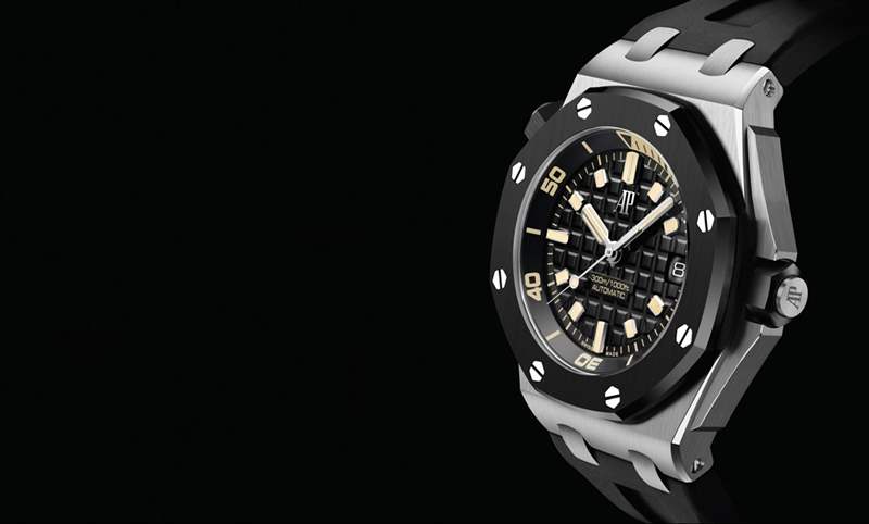 日本獨家先發(fā)！愛彼白金黑色陶瓷42毫米皇家橡樹離岸型潛水腕表-復(fù)刻表