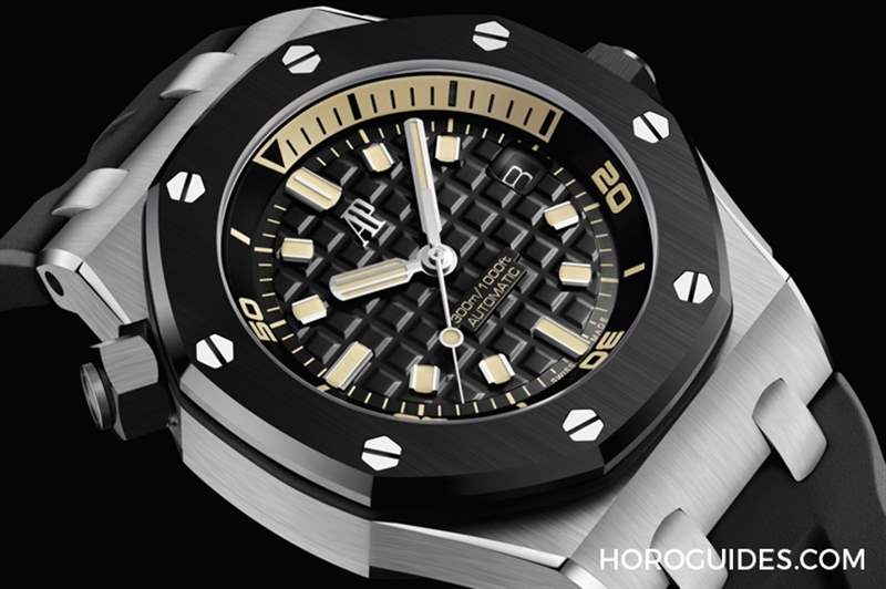 日本獨家先發(fā)！愛彼白金黑色陶瓷42毫米皇家橡樹離岸型潛水腕表-復(fù)刻表