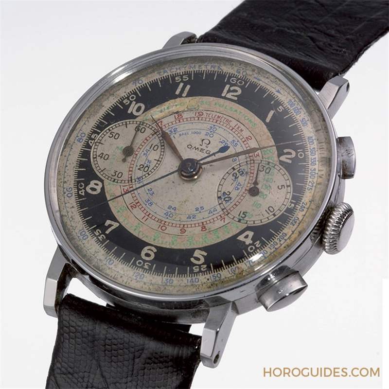 測速、測距、脈搏速度一次掌握，歐米茄超霸系列Chronoscope復古計時碼表-復刻表