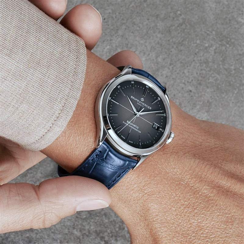 5款Baume & Mercier名士Clifton Baumatic手表推介-復刻表
