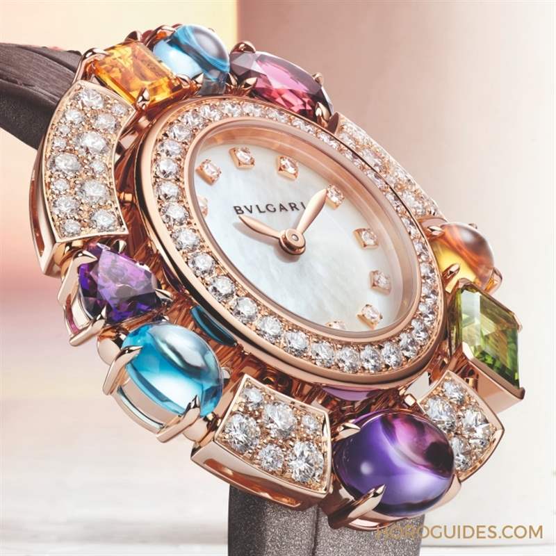 義式珠寶美學(xué)加持！BVLGARI Allegra腕表的彩寶光環(huán)-復(fù)刻表
