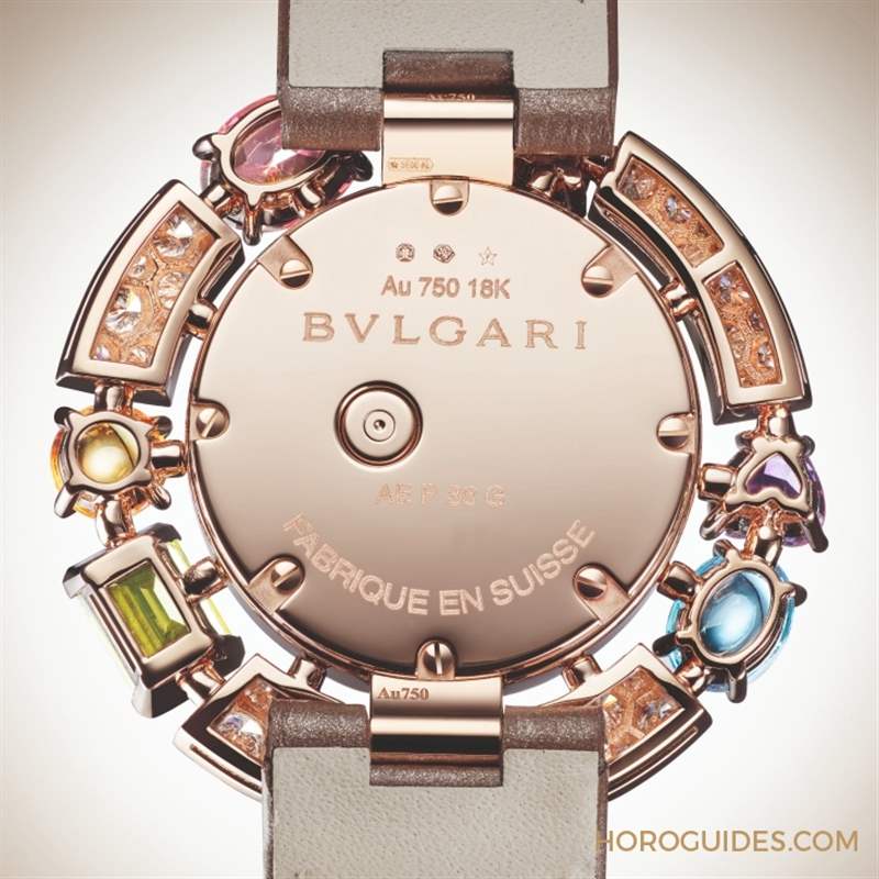 義式珠寶美學(xué)加持！BVLGARI Allegra腕表的彩寶光環(huán)-復(fù)刻表