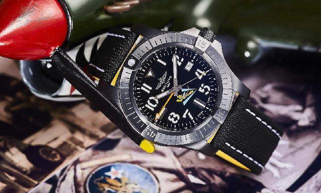 霸氣捍衛天空！百年靈Avenger AVG飛虎隊80周年臺灣限量款-復刻表