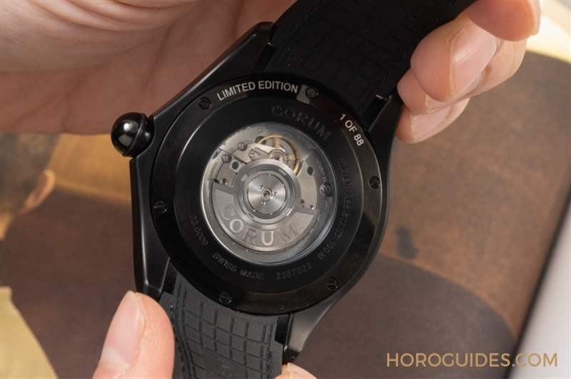 大膽狂放！泡泡里的幽冥綠光｜Corum Bubble X Ray自動(dòng)腕表-復(fù)刻表