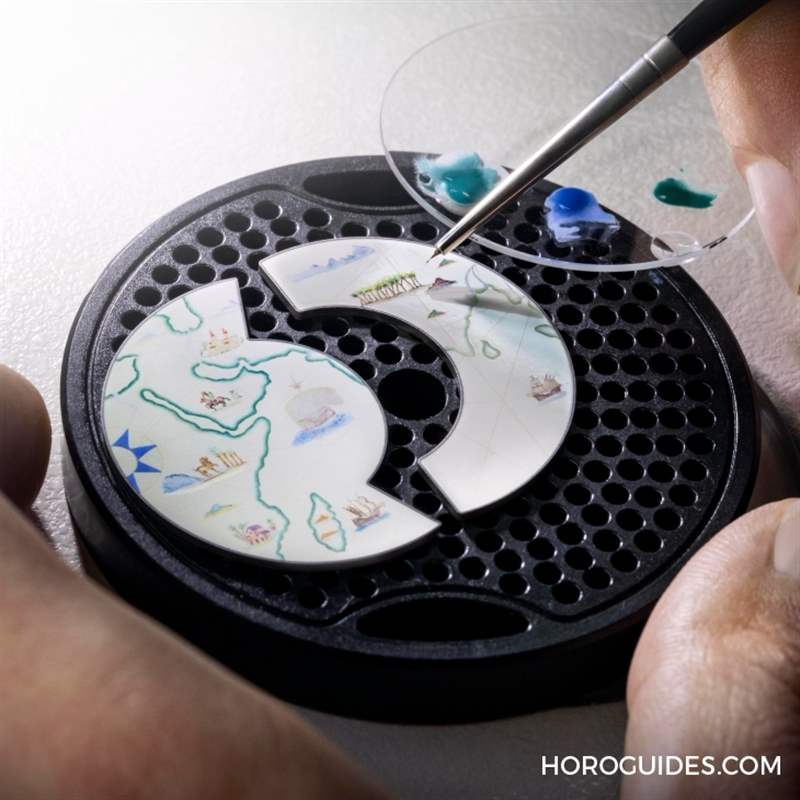 微繪大航海時(shí)代的探險(xiǎn)史詩(shī)｜江詩(shī)丹頓藝術(shù)大師系列向偉大探險(xiǎn)家致敬腕表-復(fù)刻表