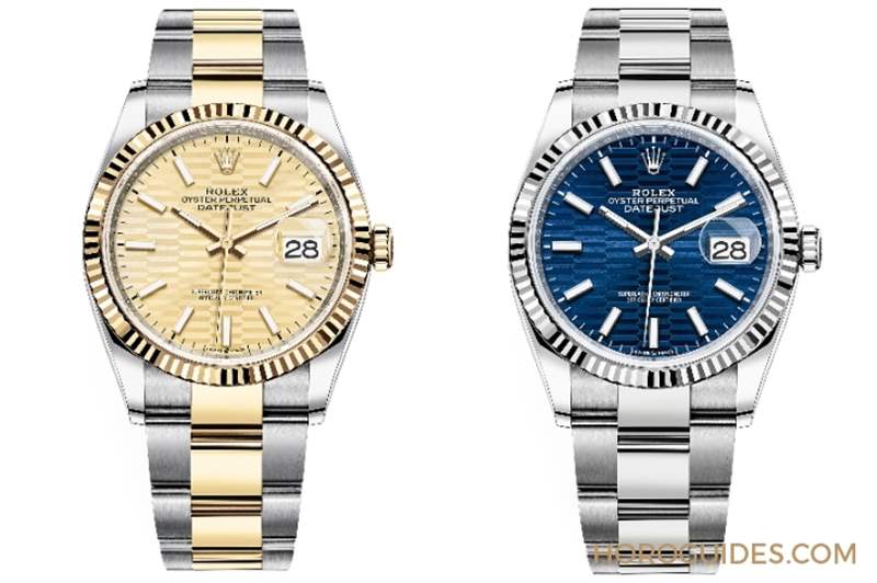 熱帶風(fēng)情上場(chǎng)！ROLEX Datejust 36棕櫚葉面盤-復(fù)刻表