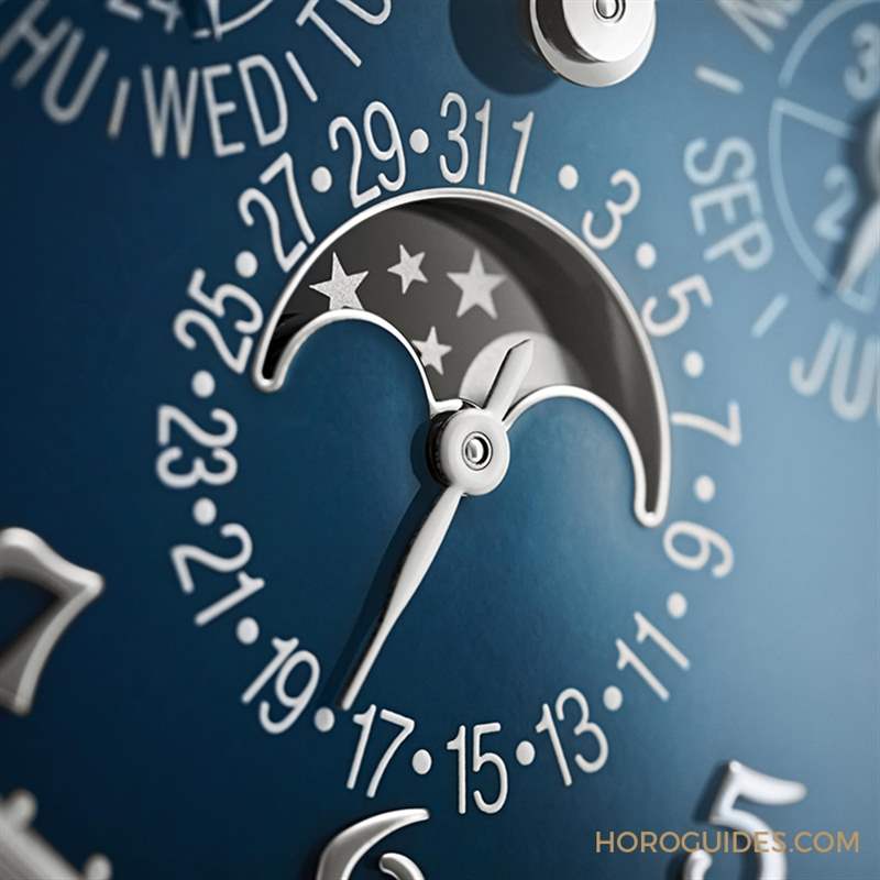 視聽都是極致饗宴！百達翡麗5374G三問萬年歷，「教堂鐘聲」配藍色大明火琺瑯表面-復刻表