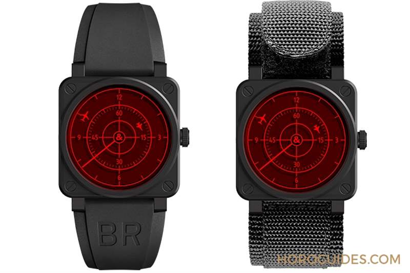 用飛行雷達指時！BELL&ROSS BR 03-92 Red Radar Ceramic-復刻表