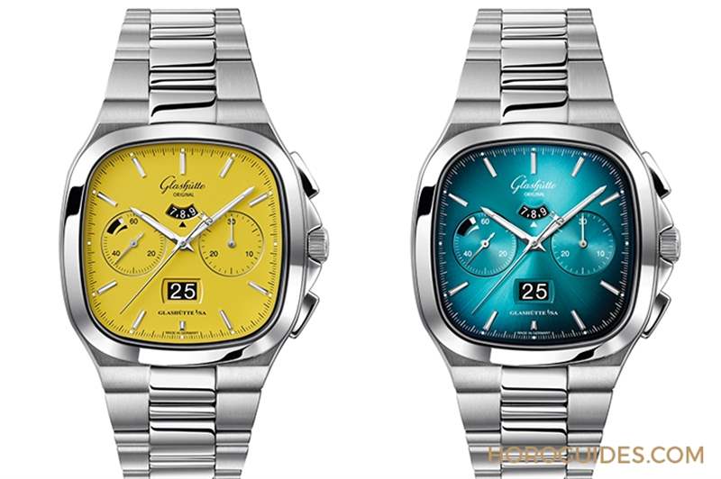 復古未來摩登亮色｜格拉蘇蒂原創七零年代大日歷計時腕表限量新色-復刻表