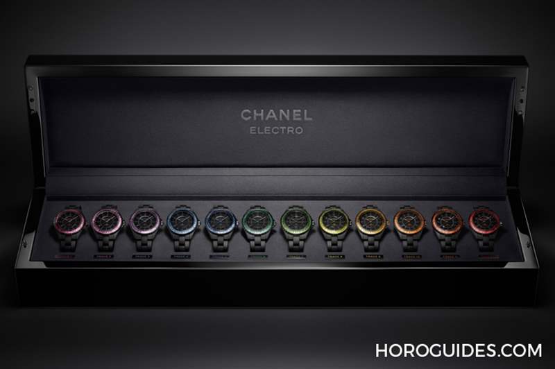 彩虹圈、電音魂，CHANEL J12嗨起來！-復(fù)刻表