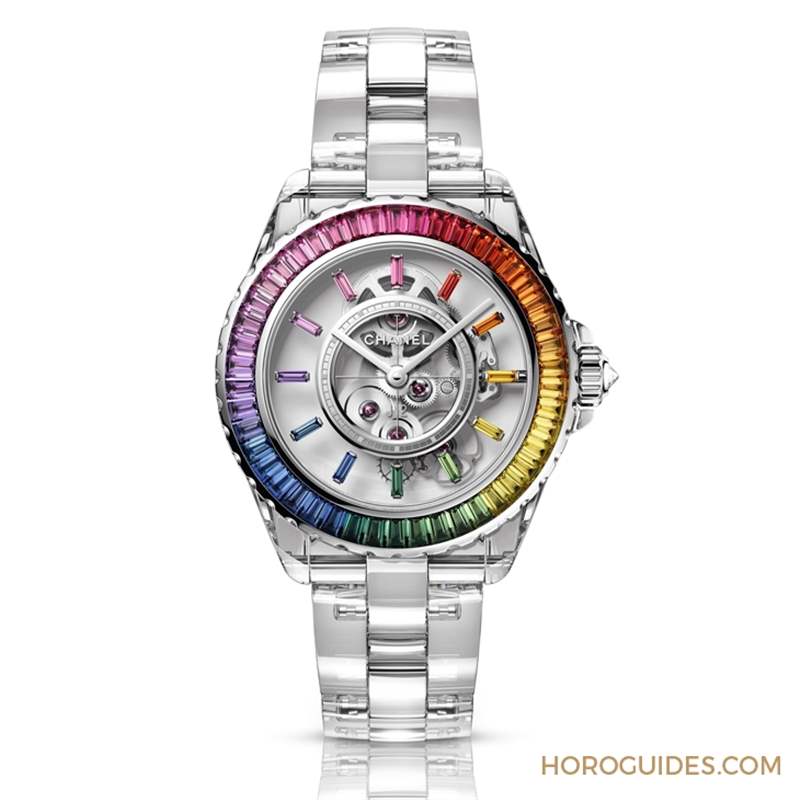 彩虹圈、電音魂，CHANEL J12嗨起來！-復(fù)刻表