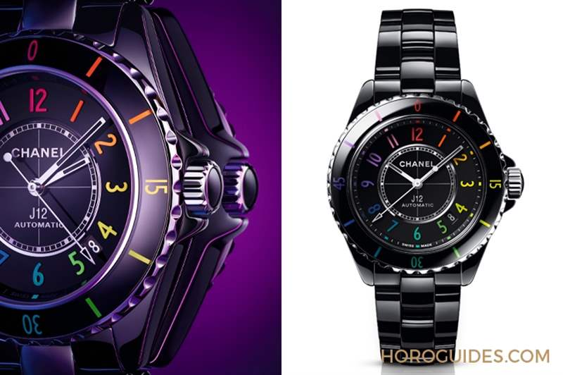 彩虹圈、電音魂，CHANEL J12嗨起來！-復(fù)刻表
