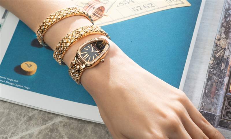 菱格紋環繞式表帶登場！BVLGARI Serpenti Spiga繾綣姿態添新貌-復刻表