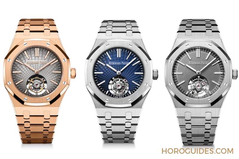 愛彼皇家橡樹首款自動上鏈飛行陀飛輪現(xiàn)身，罕見鈦金屬款話題加碼-復(fù)刻表