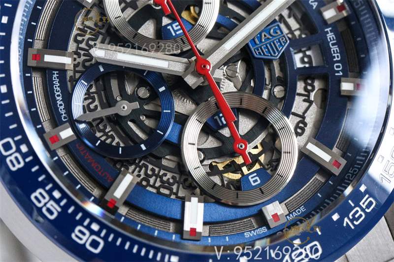 XF廠泰格豪雅卡萊拉01騷藍盤腕表復刻做工怎么樣-復刻表