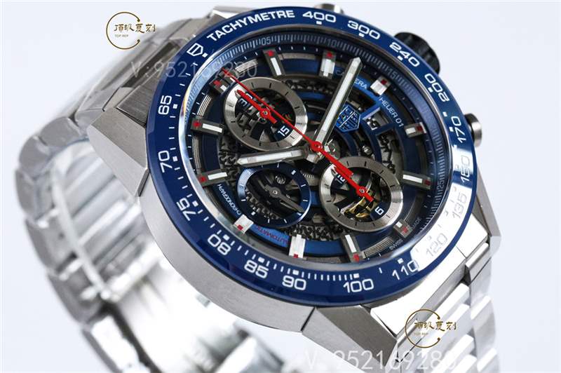 XF廠泰格豪雅卡萊拉01騷藍盤腕表復刻做工怎么樣-復刻表