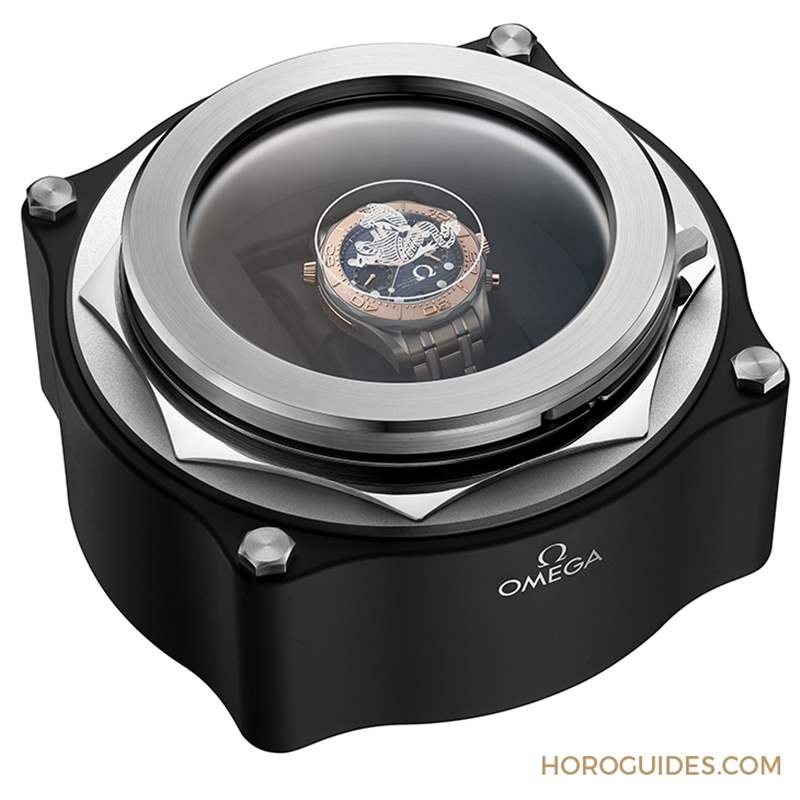 三種材質(zhì)精湛融合！歐米茄大師天文臺海馬潛水300米計時碼表-復(fù)刻表