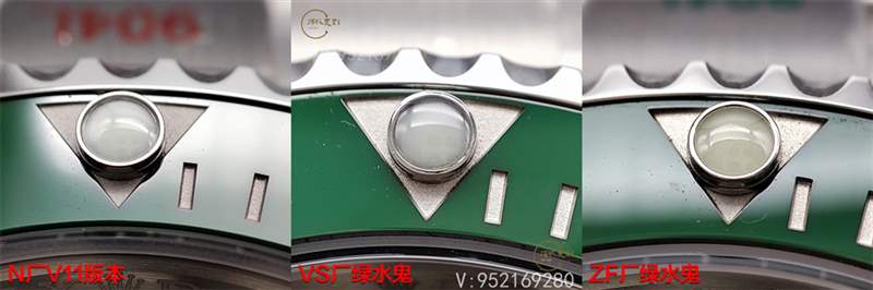 VS廠、ZF廠、N廠勞力士水鬼獨家對比，哪家復刻做工最為出色呢-復刻表