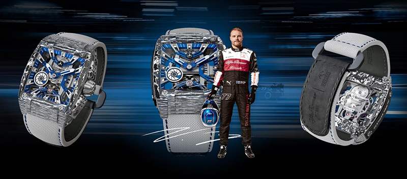 真力時天頂計時大師運動兩種音調(diào)-叛亂RE-VOLT VALTTERI BOTTAS C42 和 ZHOU GUANYU C42-復刻表