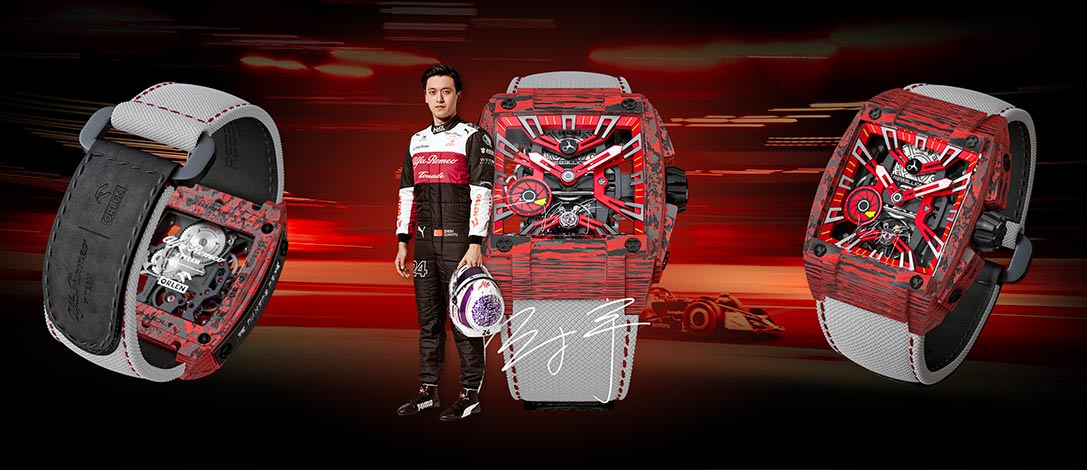 真力時天頂計時大師運動兩種音調(diào)-叛亂RE-VOLT VALTTERI BOTTAS C42 和 ZHOU GUANYU C42-復刻表