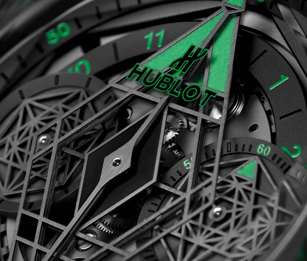 宇舶 BIG BANG UNICO SANG BLEU II 墨西哥，幾何學是一門藝術-復刻表