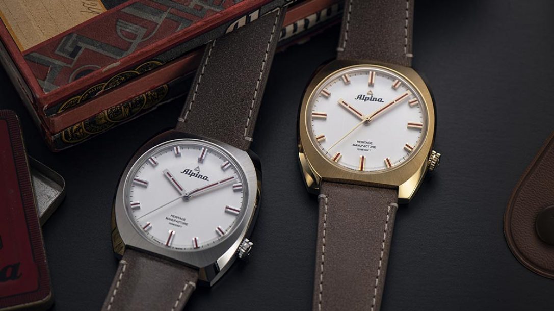 阿爾皮納斯普米爾試點傳統制造，70年代的表演-復刻表