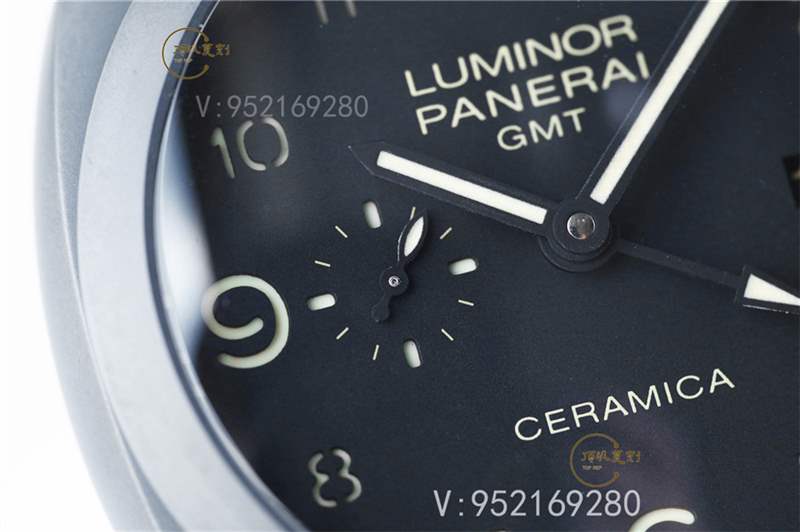 VS廠沛納海pam438黑陶瓷腕表詳細評測,鍍黑機芯更接近正品-復刻表