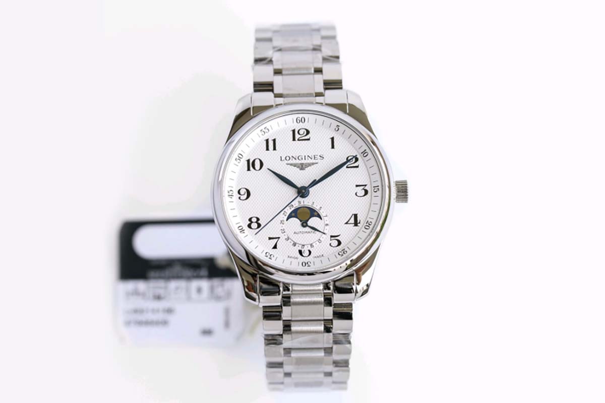 GF廠浪琴月相白盤L899.5復刻評測-復刻表