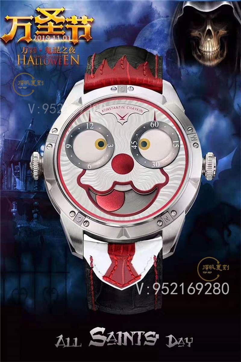 TW廠俄羅斯切金小丑復(fù)刻表對比正品能超越v9廠俄羅斯小廠嗎-復(fù)刻表