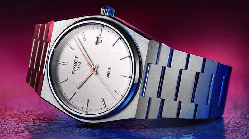 天梭 PRX 40 205，回到七十年代-復(fù)刻表