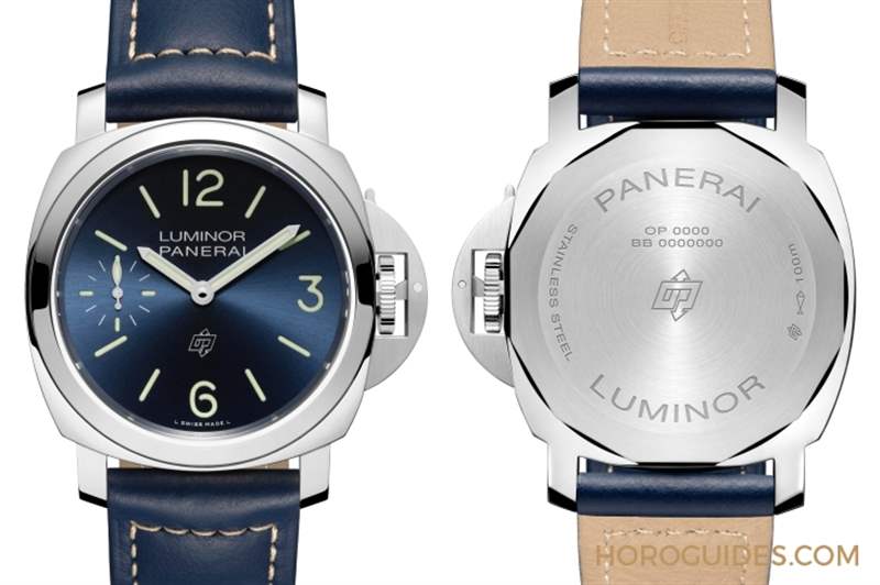 首見OP logo搭藍面｜沛納海Luminor Blu Mare腕表-復刻表