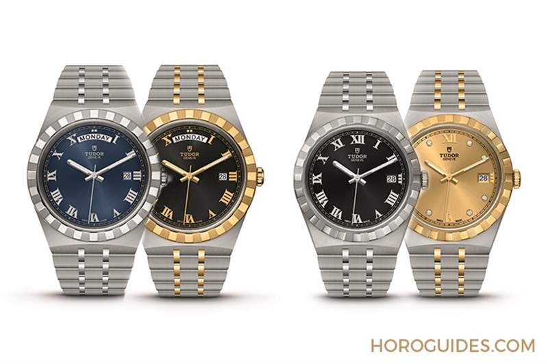 帝舵TUDOR Royal皇家系列重返當代!一次推出四種尺寸-復刻表